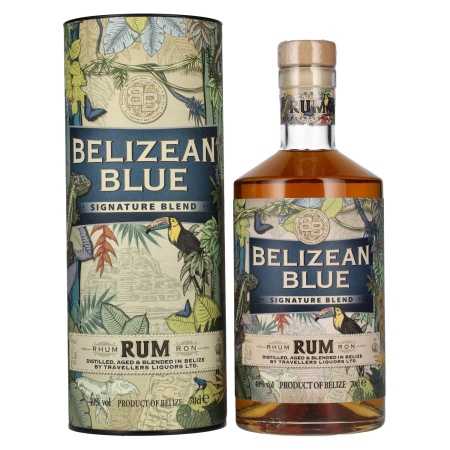 Belizean Blue SIGNATURE BLEND Rum 40% Vol. 0,7l in Geschenkbox | Rhum single cask | 🌾 Whisky Ambassador | Online Shop