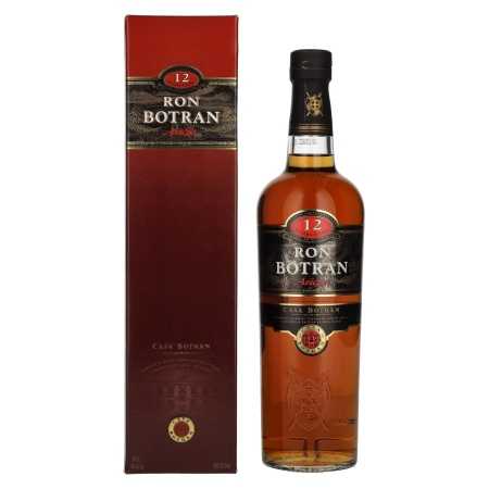 Botran Ron Añejo 12 Sistema Solera - Old Design 40% Vol. 0,7l in Geschenkbox | Rum mieszany Solera | 🌾 Whisky Ambassador | Online Shop