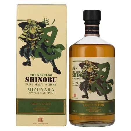 The Koshi-No Shinobu Pure Malt Whisky Lightly Peated Mizunara Oak Finish 43% Vol. 0,7l in Geschenkbox | Japonų Whisky | 🌾 Whisky Ambassador | Online Shop