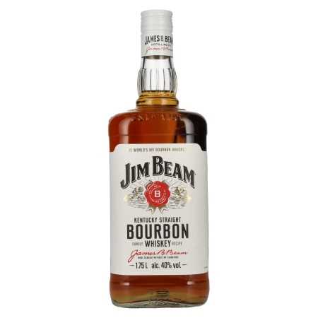 Jim Beam Kentucky Straight Bourbon Whiskey 40% Vol. 1,75l | Whisk(e)y ESTADOS UNIDOS DA AMÉRICA | 🌾 Whisky Ambassador | Online Shop