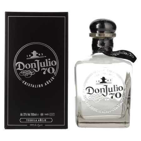 Don Julio 70 Tequila Crystal Claro Añejo 70th Anniversary Limited Edition 35% Vol. 0,7l in Geschenkbox | Liquore di tequila | 🌾 Whisky Ambassador | Online Shop