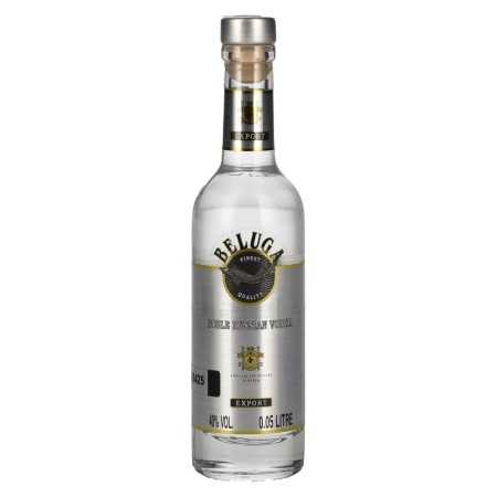 Beluga Noble Russian Vodka EXPORT 40% Vol. 0,05l | Comprar vodka | 🌾 Whisky Ambassador | Online Shop