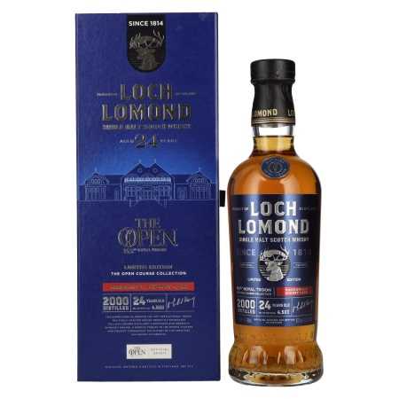 Loch Lomond 24 Years Old THE OPEN 152th Royal Troon Manzanilla Sherry Cask 47,1% Vol. 0,7l in Geschenkbox