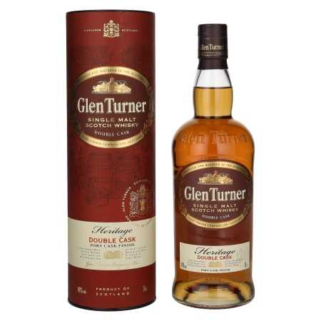 Glen Turner Heritage DOUBLE CASK Port Cask Finish 40% Vol. 0,7l in Geschenkbox | Highland Whisky | 🌾 Whisky Ambassador | Online Shop