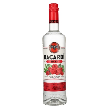 🌾Bacardi Razz Raspberry Spirit Drink 27% Vol. 0,7l | Whisky Ambassador