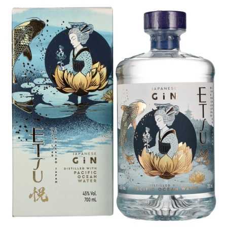 Etsu Japanese Gin PACIFIC OCEAN WATER Limited Edition 45% Vol. 0,7l in Geschenkbox