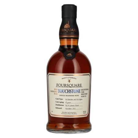 Foursquare 14 Years Old TOUCHSTONE Single Blended Rum 61% Vol. 0,7l | Barbados rum | 🌾 Whisky Ambassador | Online Shop