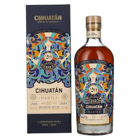 Cihuatán 20 Years Old Nantli Anniversary Edition 40% Vol. 0,7l in Geschenkbox | Gemengde rum | 🌾 Whisky Ambassador | Online Shop