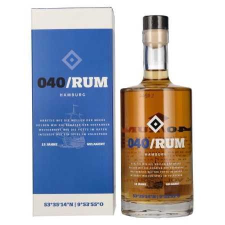 HSV 040 Hamburg Rum 40% Vol. 0,5l in Geschenkbox | Keverék rum | 🌾 Whisky Ambassador | Online Shop