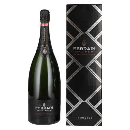 Ferrari MAXIMUM Blanc de Blancs Brut 12,5% Vol. 1,5l in Geschenkbox