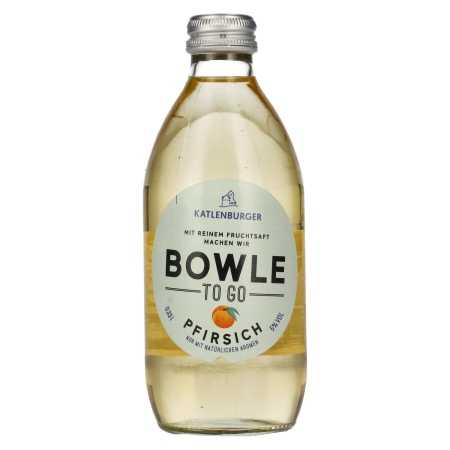 Katlenburger Bowle-To-Go Pfirsich 5% Vol. 0,33l