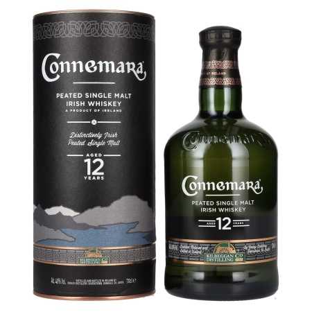 Connemara 12 Years Old Peated Single Malt Irish Whiskey 40% Vol. 0,7l in Geschenkbox | Irlandezii Whisk(e)y | 🌾 Whisky Ambassador | Online Shop