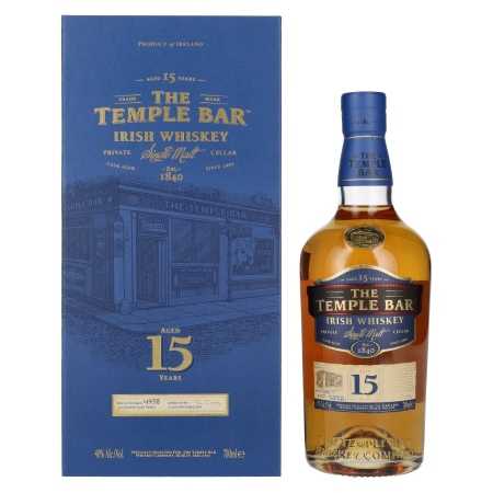 The Temple Bar 15 Years Old Single Malt Irish Whiskey 175th Anniversary 40% Vol. 0,7l in Geschenkbox | Irlantilainen Whiskey | 🌾 Whisky Ambassador | Online Shop