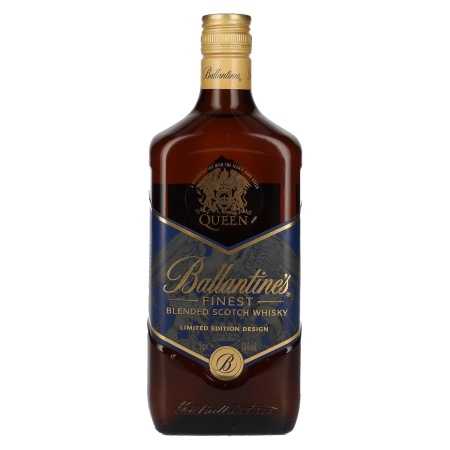 Ballantine's FINEST Blended Scotch Whisky QUEEN Limited Edition 40% Vol. 0,7l