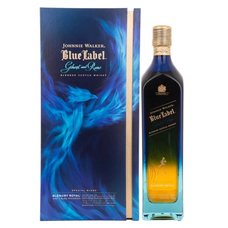 🌾Johnnie Walker Blue Label Ghost & Rare GLENURY ROYAL 43,8% Vol. 0,7l in Geschenkbox | Whisky Ambassador
