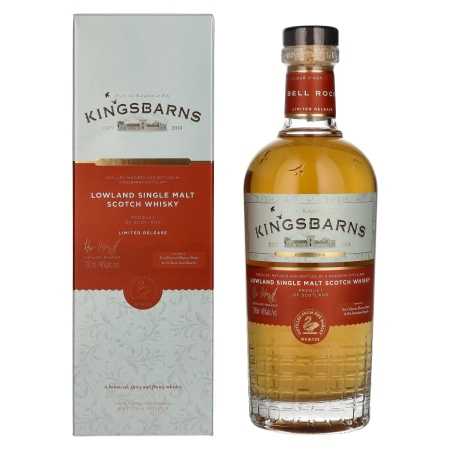 Kingsbarns BELL ROCK Lowland Single Malt Scotch Whisky 46% Vol. 0,7l in Geschenkbox | Lowland Scotch Whisky | 🌾 Whisky Ambassador | Online Shop