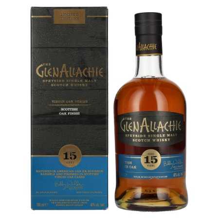 The GlenAllachie 15 Years Old SCOTTISH VIRGIN OAK 48% Vol. 0,7l in Geschenkbox | Speyside Scotch Whisky | 🌾 Whisky Ambassador | Online Shop