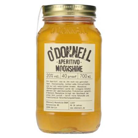 O'Donnell Moonshine APERITIVO Likör 20% Vol. 0,7l | German liqueur | 🌾 Whisky Ambassador | Online Shop