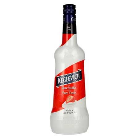 Keglevich Delicious Vodka PANNA & FRAGOLA 17% Vol. 0,7l | Nakup vodke | 🌾 Whisky Ambassador | Online Shop