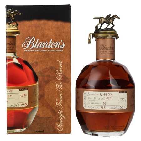 Blanton's STRAIGHT FROM THE BARREL BOURBON 64,8% Vol. 0,7l in Geschenkbox | Amerikansk Whisk(e)y | 🌾 Whisky Ambassador | Online Shop