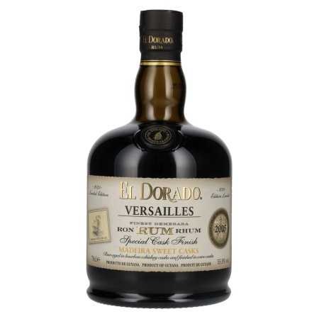 El Dorado Rum VERSAILLES Special Madeira Sweet Casks 2005 55,9% Vol. 0,7l | Rum a botte singola | 🌾 Whisky Ambassador | Online Shop