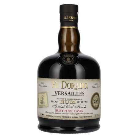 El Dorado Rum VERSAILLES Special Ruby Port Wine Casks 2005 55,5% Vol. 0,7l | Single Cask rom | 🌾 Whisky Ambassador | Online Shop