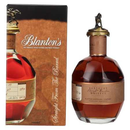 Blanton's STRAIGHT FROM THE BARREL BOURBON 63,8% Vol. 0,7l in Geschenkbox | Amerikos Whisk(e)y | 🌾 Whisky Ambassador | Online Shop