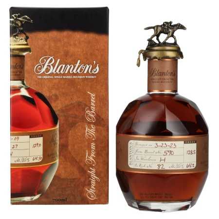 Blanton's STRAIGHT FROM THE BARREL BOURBON 64,2% Vol. 0,7l in Geschenkbox | Americano Whisk(e)y | 🌾 Whisky Ambassador | Online Shop