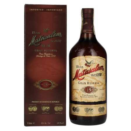 Ron Matusalem 15 Solera Blender Gran Reserva Rum 40% Vol. 1l in Geschenkbox | Rom dominican | 🌾 Whisky Ambassador | Online Shop