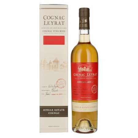 Cognac Leyrat ASSEMBLAGE N° 1 Single Estate Cognac 42% Vol. 0,7l in Geschenkbox | Buy cognac | 🌾 Whisky Ambassador | Online Shop