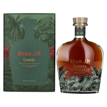 🌾Rhum J.M Canopée Martinique Agricole Hors D'Âge 46% Vol. 0,7l in Geschenkbox | Whisky Ambassador