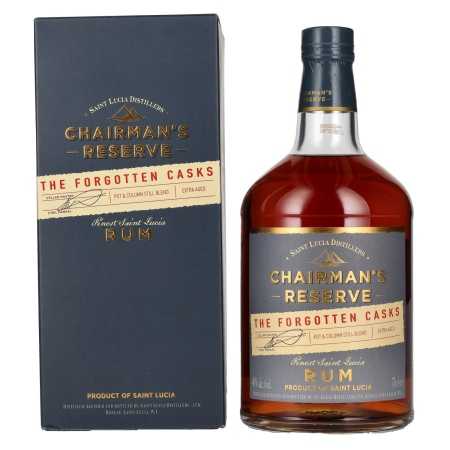 Chairman's Reserve THE FORGOTTEN CASKS Finest St. Lucia Rum 40% Vol. 0,7l in Geschenkbox | Segatud rumm | 🌾 Whisky Ambassador | Online Shop