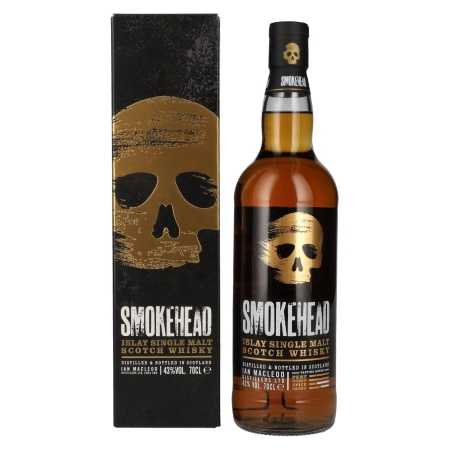 Smokehead Islay Single Malt Scotch Whisky 43% Vol. 0,7l in Geschenkbox | Islay Scotch Whisky | 🌾 Whisky Ambassador | Online Shop