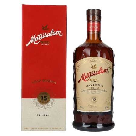 Ron Matusalem 15 Solera Gran Reserva Rum 40% Vol. 0,7l in Geschenkbox | Ron dominicano | 🌾 Whisky Ambassador | Online Shop