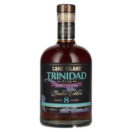 Cane Island TRINIDAD 8 Years Old Rum Sherry Cask Finish Limited Edition 43% Vol. 0,7l | Rhum blended | 🌾 Whisky Ambassador | Online Shop