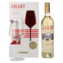 Lillet Blanc 17% Vol. 0,75l in Geschenkbox mit Glas