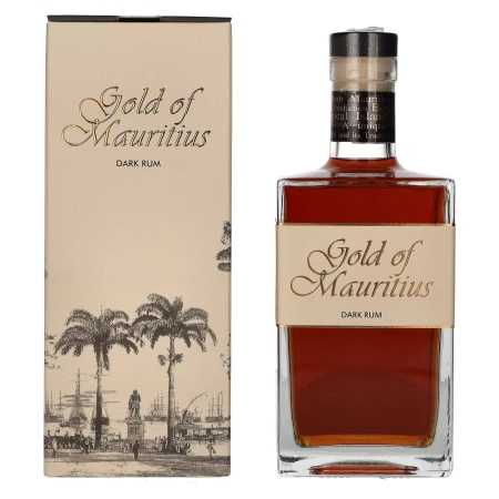 Gold of Mauritius Dark Rum 40% Vol. 0,7l in Geschenkbox | Rum misturado | 🌾 Whisky Ambassador | Online Shop