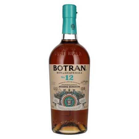 Botran Ron de Guatemala No. 12 Reserva Superior 40% Vol. 0,7l | Solera Blended Rum | 🌾 Whisky Ambassador | Online Shop