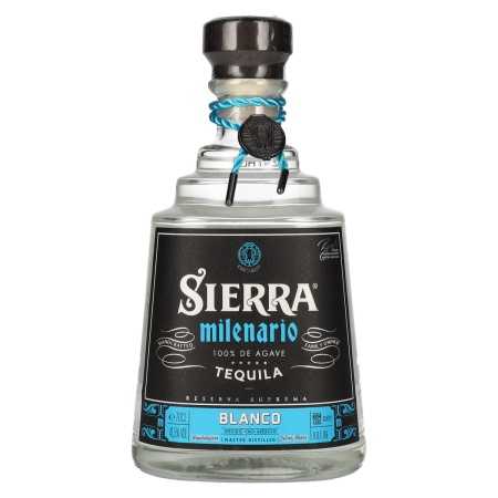 Sierra Tequila Milenario Blanco 100% de Agave 41,5% Vol. 0,7l | Бланко, Плата и Сребърна текила | 🌾 Whisky Ambassador | Online Shop