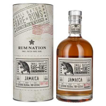 Rum Nation Rare Rum JAMAICA 2017/2024 59,9% Vol. 0,7l in Geschenkbox | Segatud rumm | 🌾 Whisky Ambassador | Online Shop