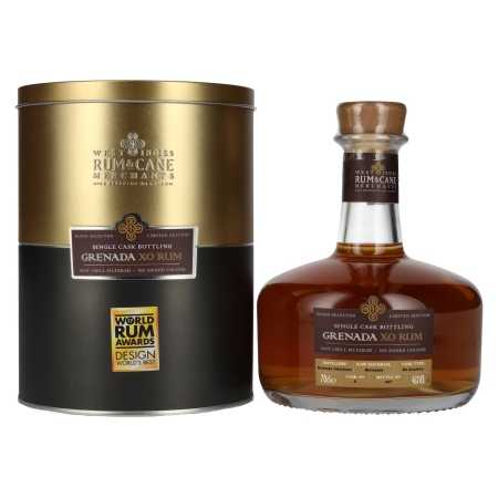 Rum & Cane GRENADA XO Single Cask Rum 46% Vol. 0,7l in Tinbox | Single Cask Rum | 🌾 Whisky Ambassador | Online Shop