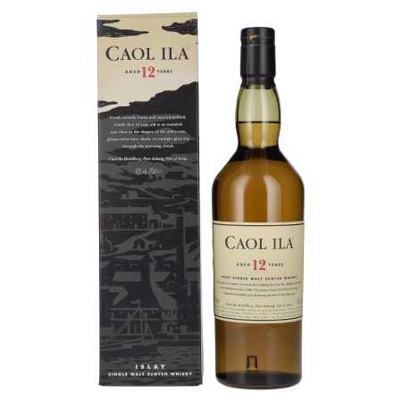 Caol Ila 12 Years Old Islay Single Malt 43% Vol. 0,7l in Geschenkbox