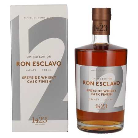 Ron Esclavo SPEYSIDE WHISKY Cask Finish Limited Edition 46% Vol. 0,7l in Geschenkbox | Rum dominikański | 🌾 Whisky Ambassador | Online Shop