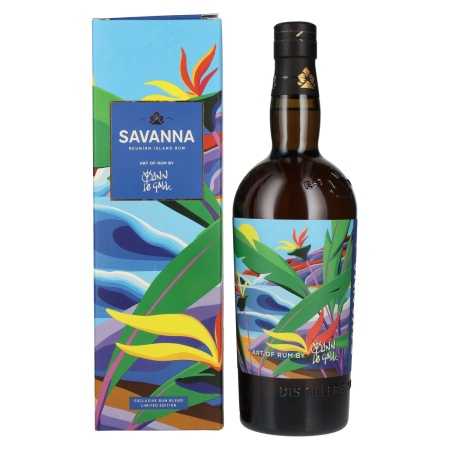 Savanna Art Of Rum YANN LE GALL Traditionnel Reunion Island Rum 54% Vol. 0,7l in Geschenkbox | Blandad rom | 🌾 Whisky Ambassador | Online Shop