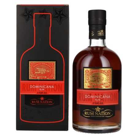 Rum Nation Dominicana 8 Years Old Limited Edition 40,9% Vol. 0,7l in Geschenkbox | Rum dominicano | 🌾 Whisky Ambassador | Online Shop