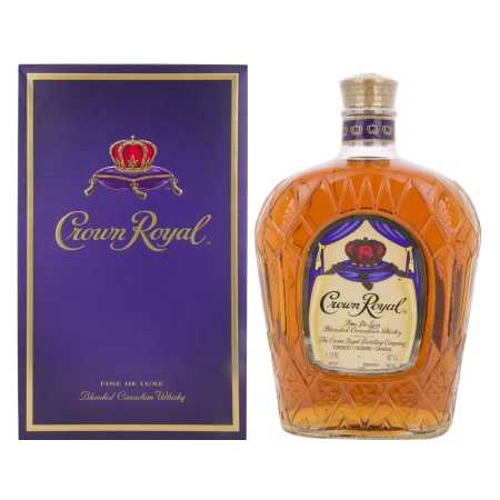 Crown Royal Blended Canadian Whisky 40% Vol. 1l in Geschenkbox | <x>Blended Whisky</x> | 🌾 Whisky Ambassador | Online Shop