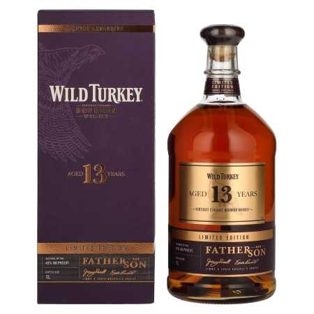 Wild Turkey 13 Years Old Kentucky Straight Bourbon Whiskey FATHER AND SON Limited Edition 43% Vol. 1l in Geschenkbox | Αμερικανική Whisk(e)y | 🌾 Whisky Ambassador | Online Shop