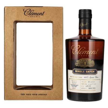 Clément Trés Vieux Rhum Agricole SINGLE BATCH 100% Canne Bleue 46,1% Vol. 0,5l in Geschenkbox | Rom på enskilt fat | 🌾 Whisky Ambassador | Online Shop