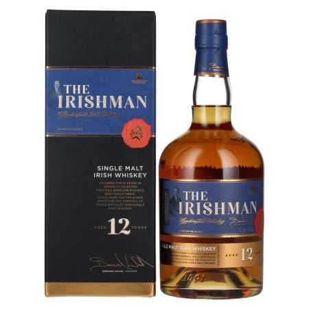 The Irishman 12 Years Old Single Malt Irish Whiskey 43% Vol. 0,7l in Geschenkbox | Írsky Whiskey | 🌾 Whisky Ambassador | Online Shop