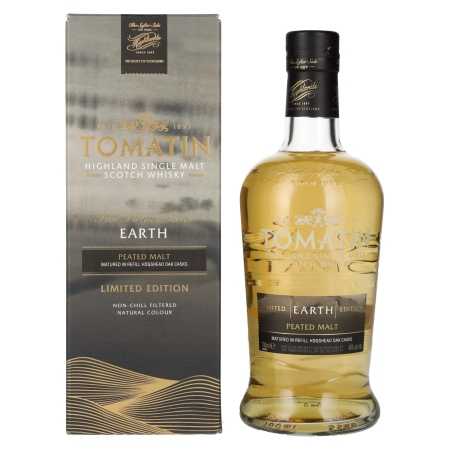 Tomatin EARTH Five Virtues Series Limited Edition PEATED MALT 46% Vol. 0,7l in Geschenkbox | Highland Scotch Whisky | 🌾 Whisky Ambassador | Online Shop